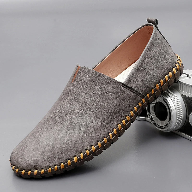 Mocassins classiques en cuir confort quotidien finition soignée homme – Ancy