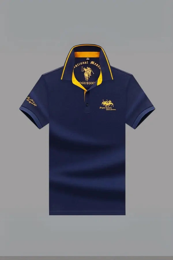 Polo léger à manches courtes en tissu respirant coupe régulière homme – Sauternes