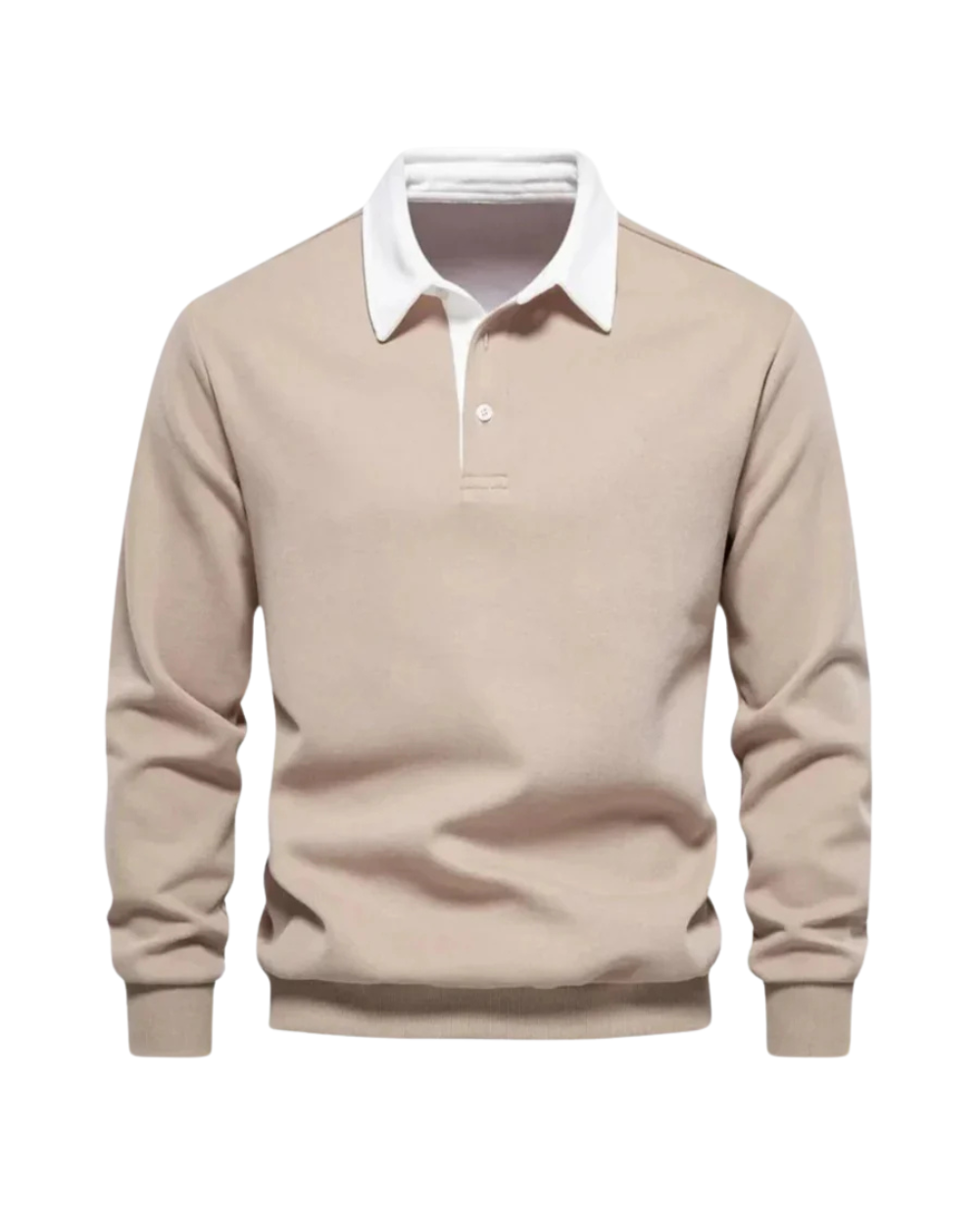 Pull col polo en maille légère