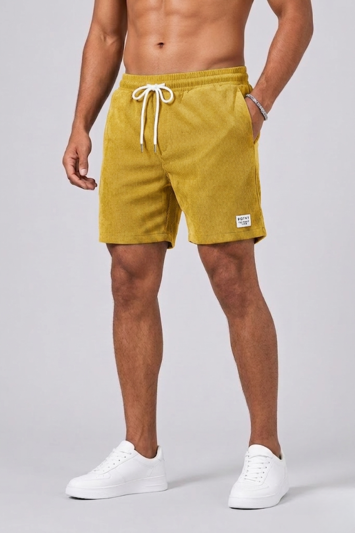 Short de bain texture côtelée plage vacances style chic intemporel homme – Cunault