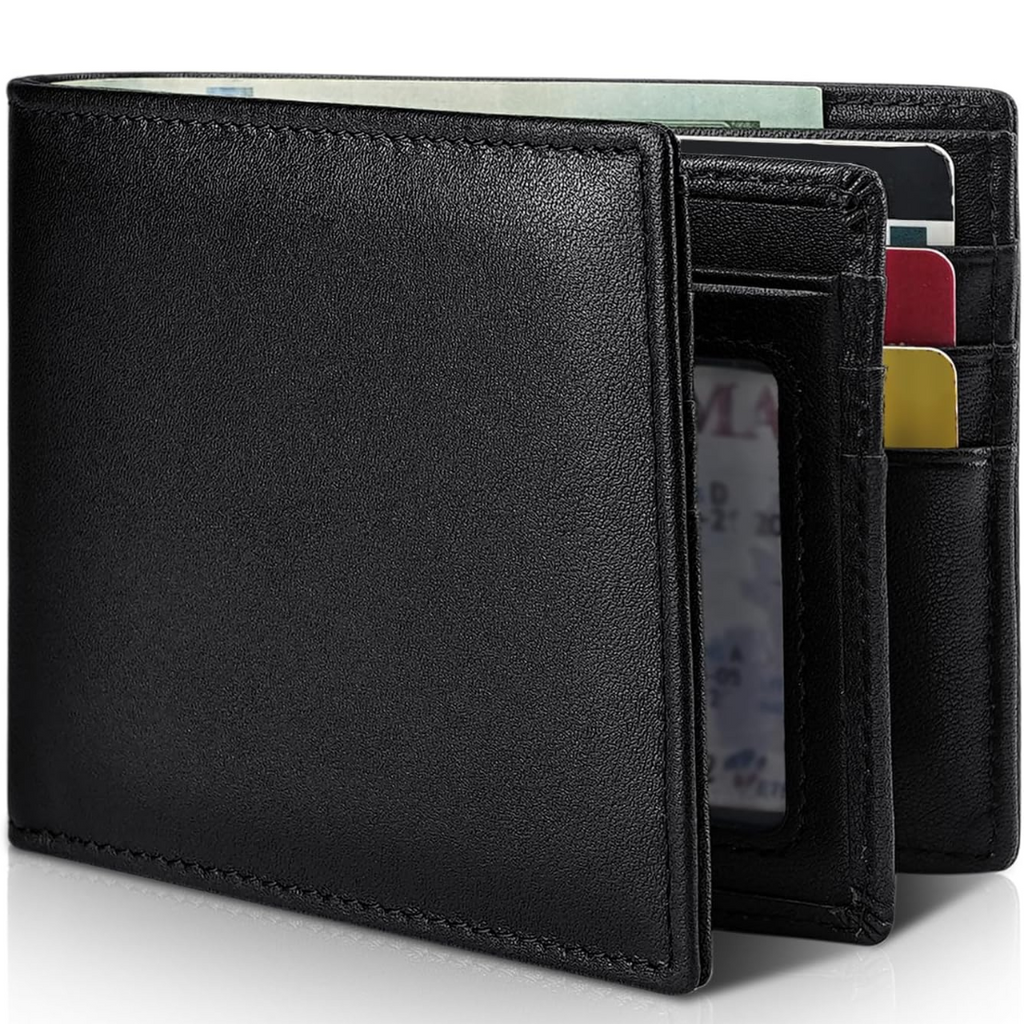 Portefeuille slim cuir véritable anti-RFID pour le quotidien homme – Apt