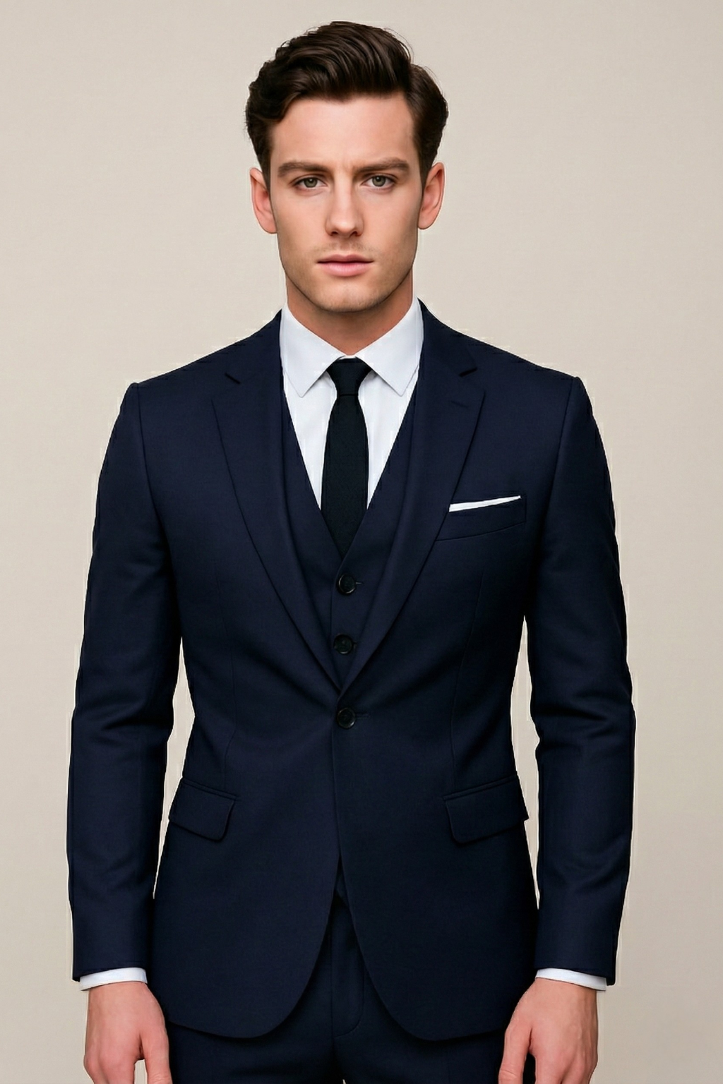 Costume trois pièces léger pour mariage au style intemporel homme – Oraison