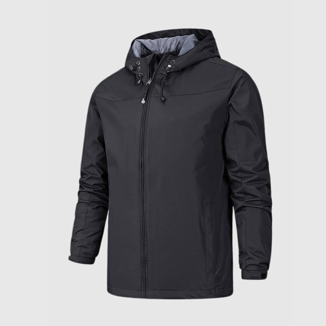 Veste de pluie légère bleu marine