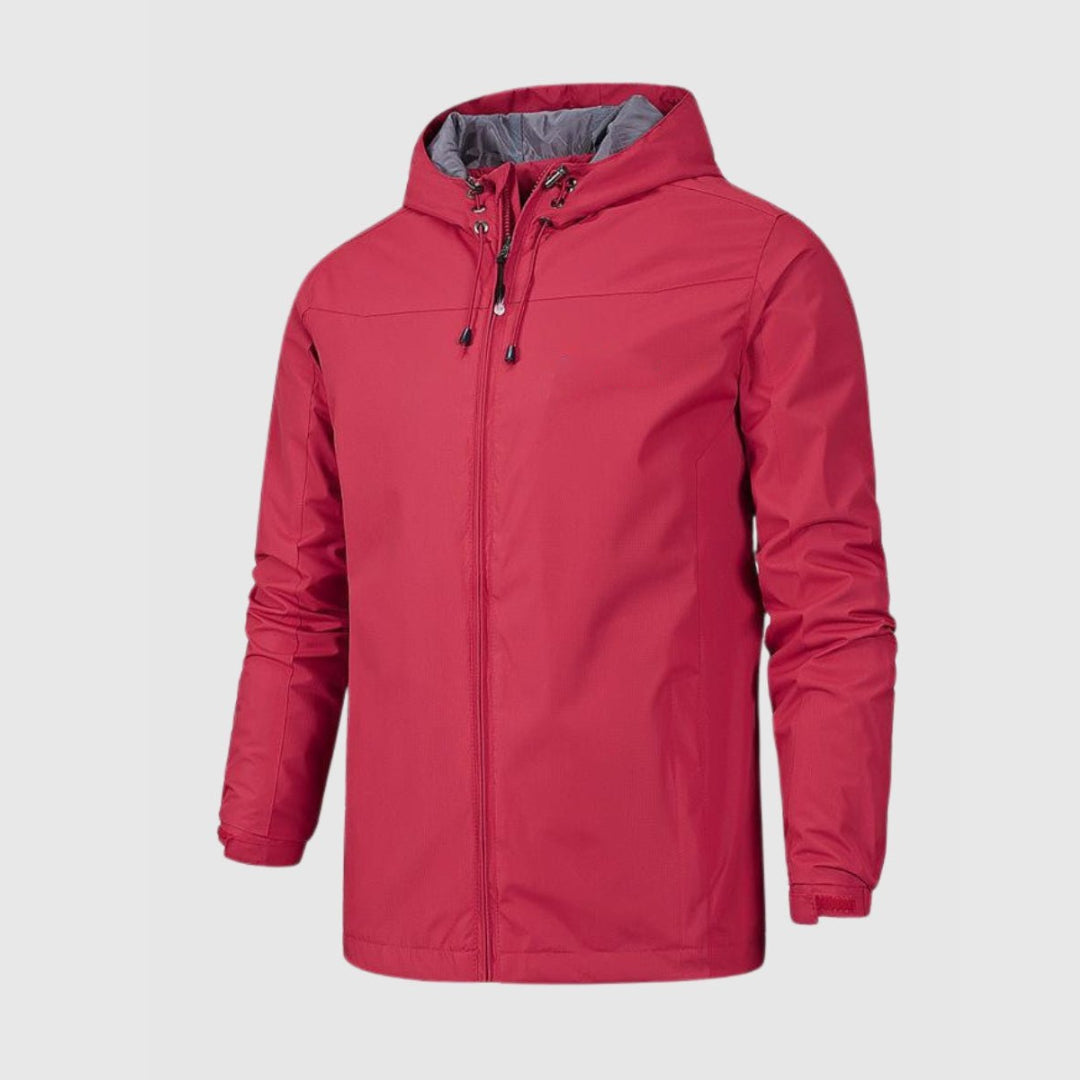 Veste de pluie légère bleu marine
