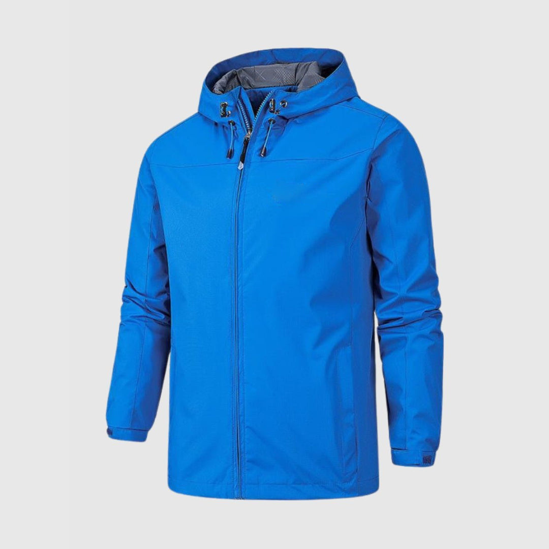 Veste de pluie légère bleu marine