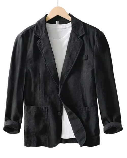 Blazer classique coupe structurée