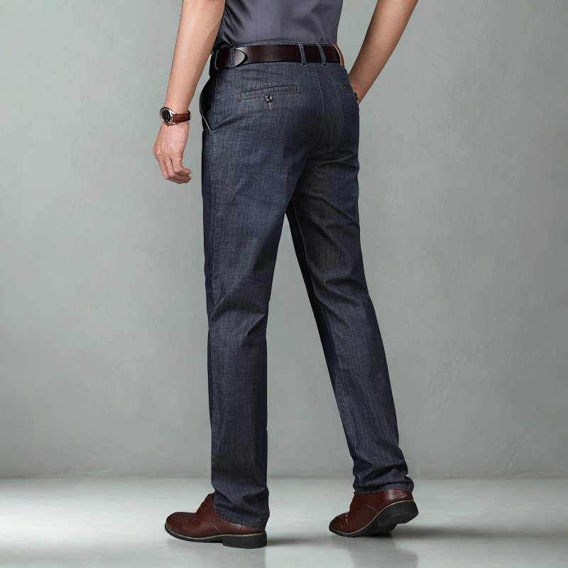 Jean en denim extensible coupe classique homme – Courseulles