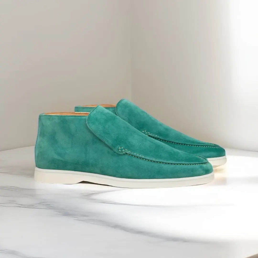 Mocassins élégants en daim pour le quotidien au chic discret homme – Menton