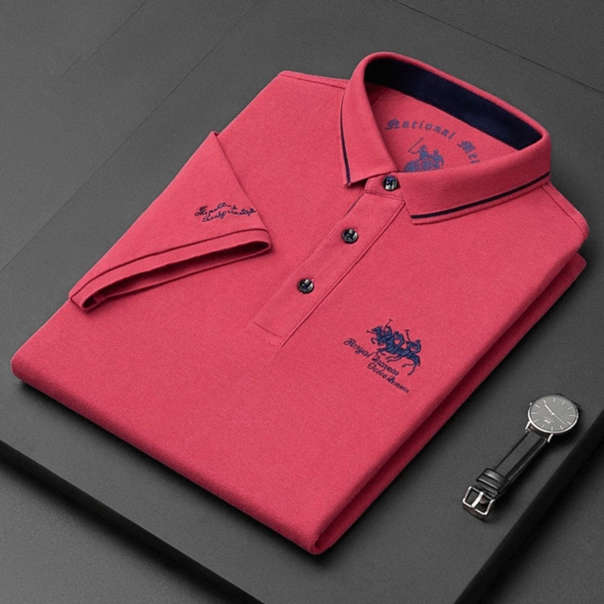 Polo respirant à coupe équilibrée