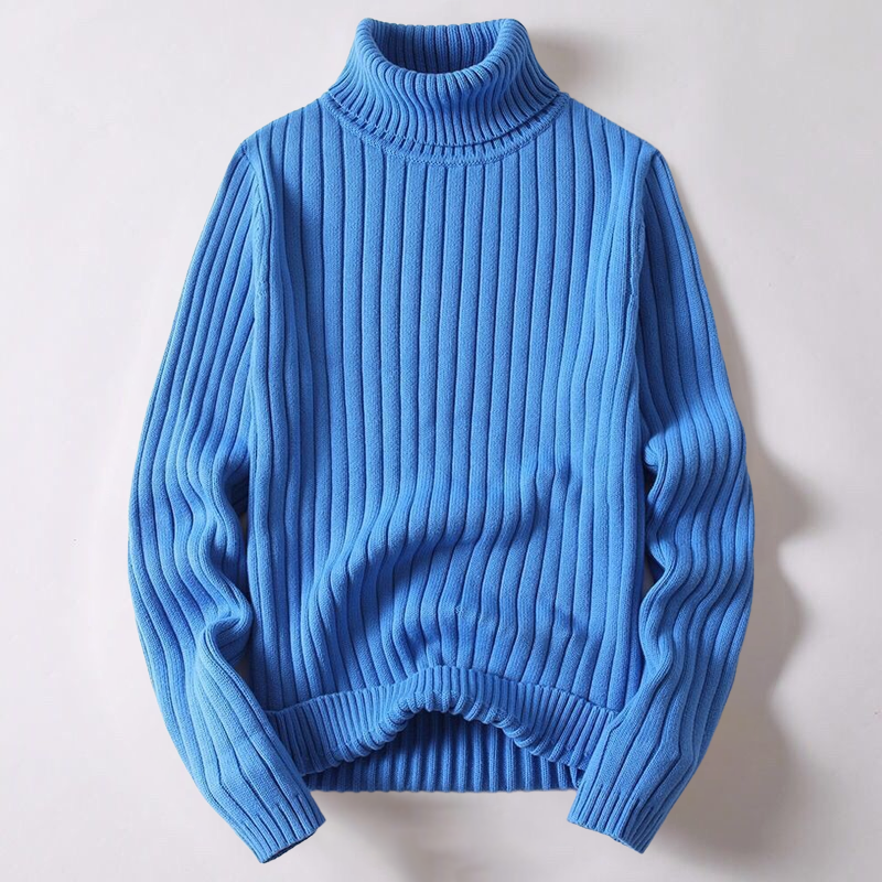 Pull col roulé confortable d'automne pour le quotidien homme – Théoule
