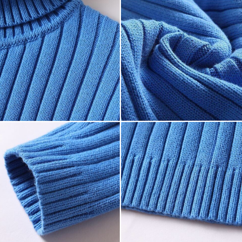 Pull col roulé confortable d'automne pour le quotidien homme – Théoule