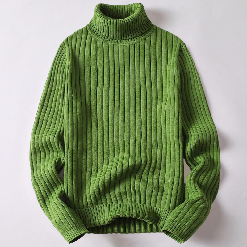 Pull col roulé confortable d'automne pour le quotidien homme – Théoule