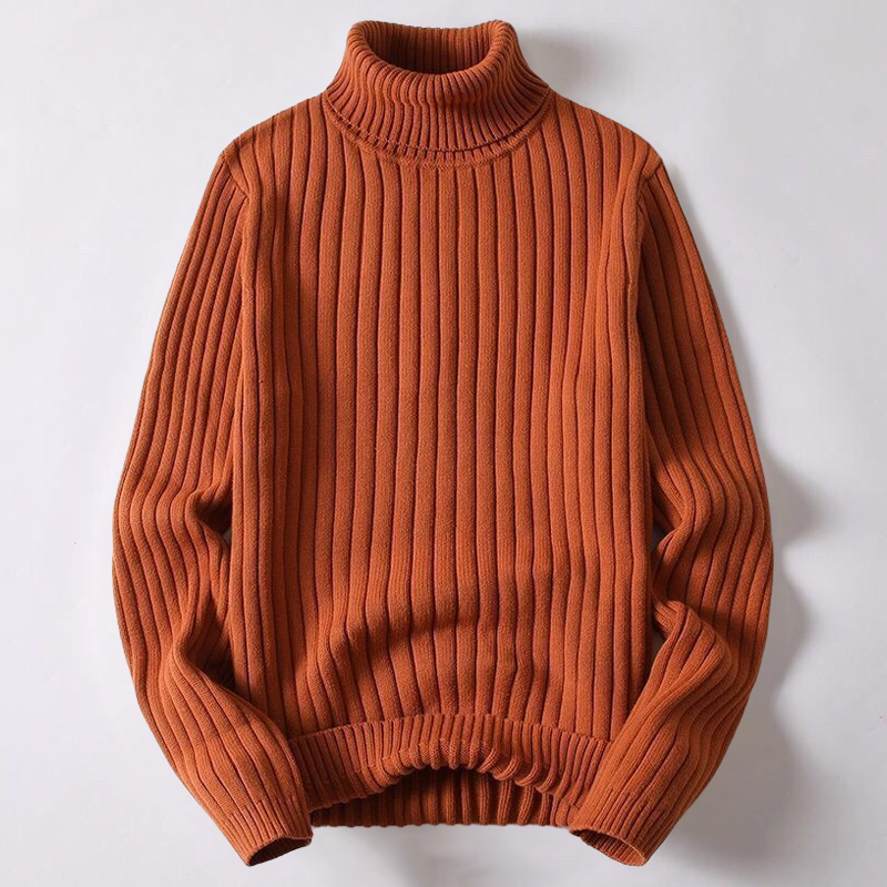 Pull col roulé confortable d'automne pour le quotidien homme – Théoule