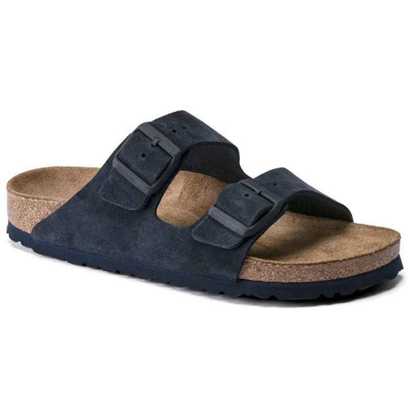 Sandales liège semelle anatomique réglables allure sobre homme – Jouy