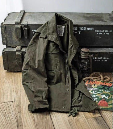 Veste de terrain multipoches à capuche