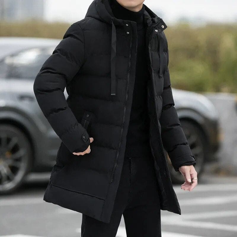 Veste d'hiver élégante chaude au chic discret au style intemporel homme – Névache
