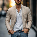 Veste de costume en lin légère coupe ajustée été homme – Menetou