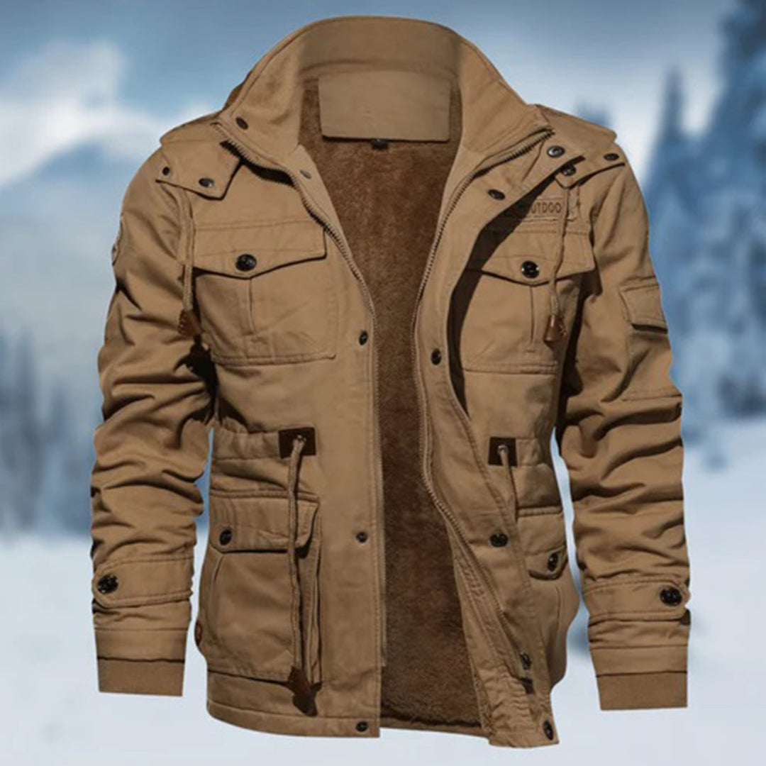Manteau d'hiver classique chaud coupe élégante homme – Meillant