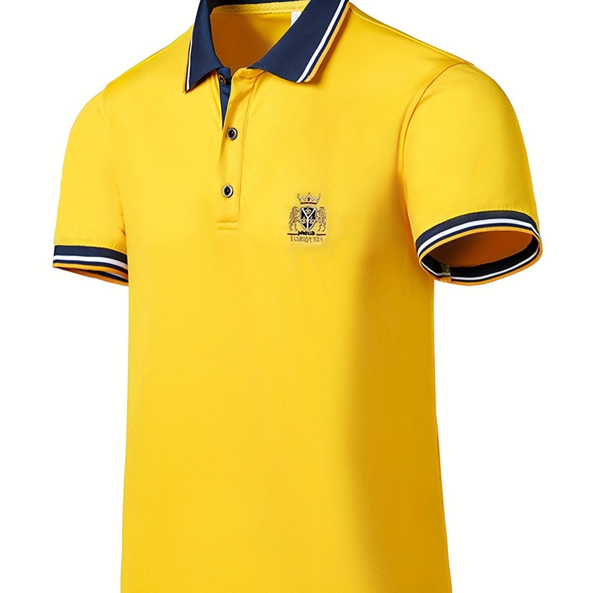 Chemise d'été unie à détails brodés