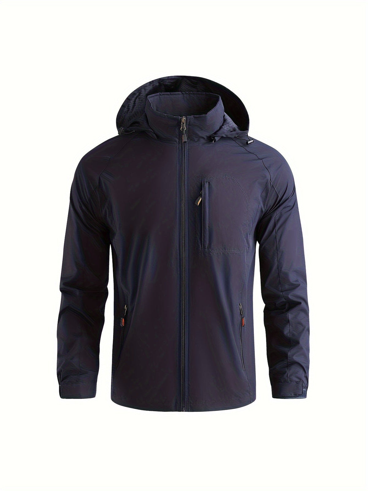 Veste légère à capuche manches raglan