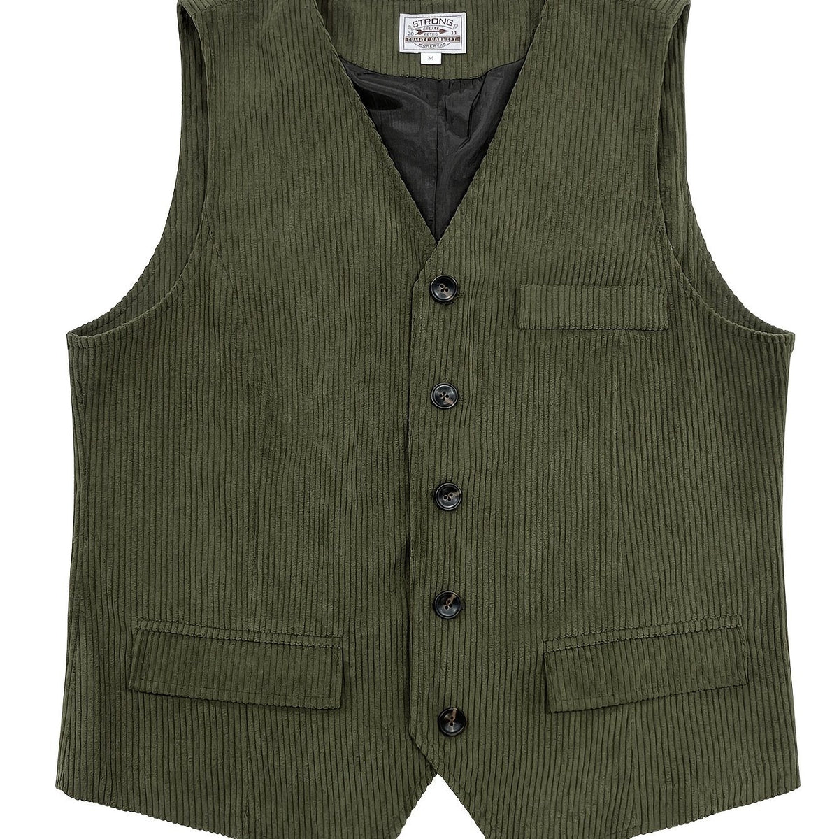 Gilet sans manches boutonné col V