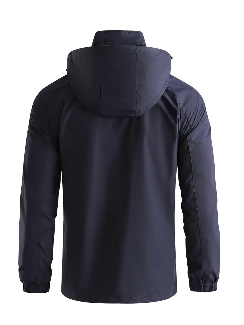 Veste légère zippée à capuche
