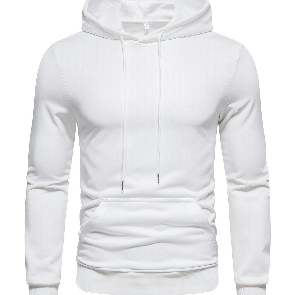 Pull à capuche uni