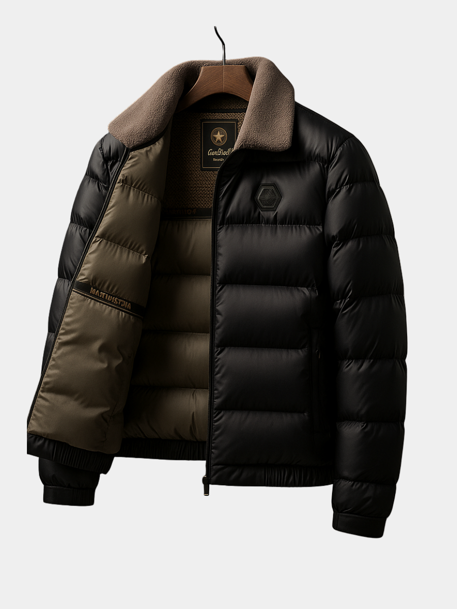 Veste d'hiver matelassée à la finition soignée pour le quotidien homme – Vinon