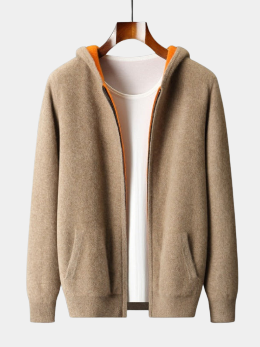 Sweat à capuche en maille douce