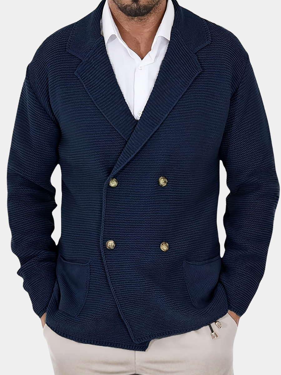 Cardigan aspect lainage forme veste