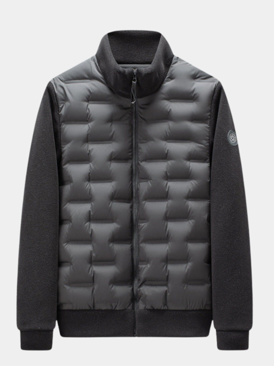 Veste d'hiver matelassée coupe nette