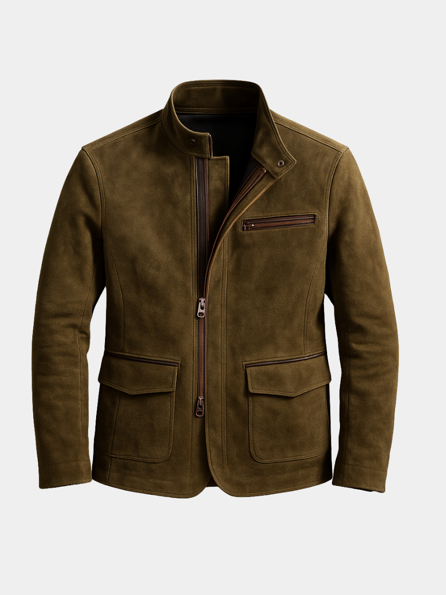 Veste de terrain aspect daim