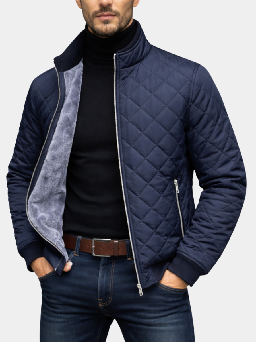 Veste d'hiver matelassée à doublure épaisse