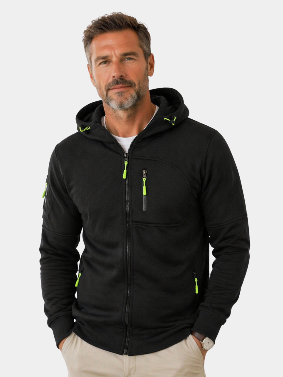 Veste polaire zippée à poches