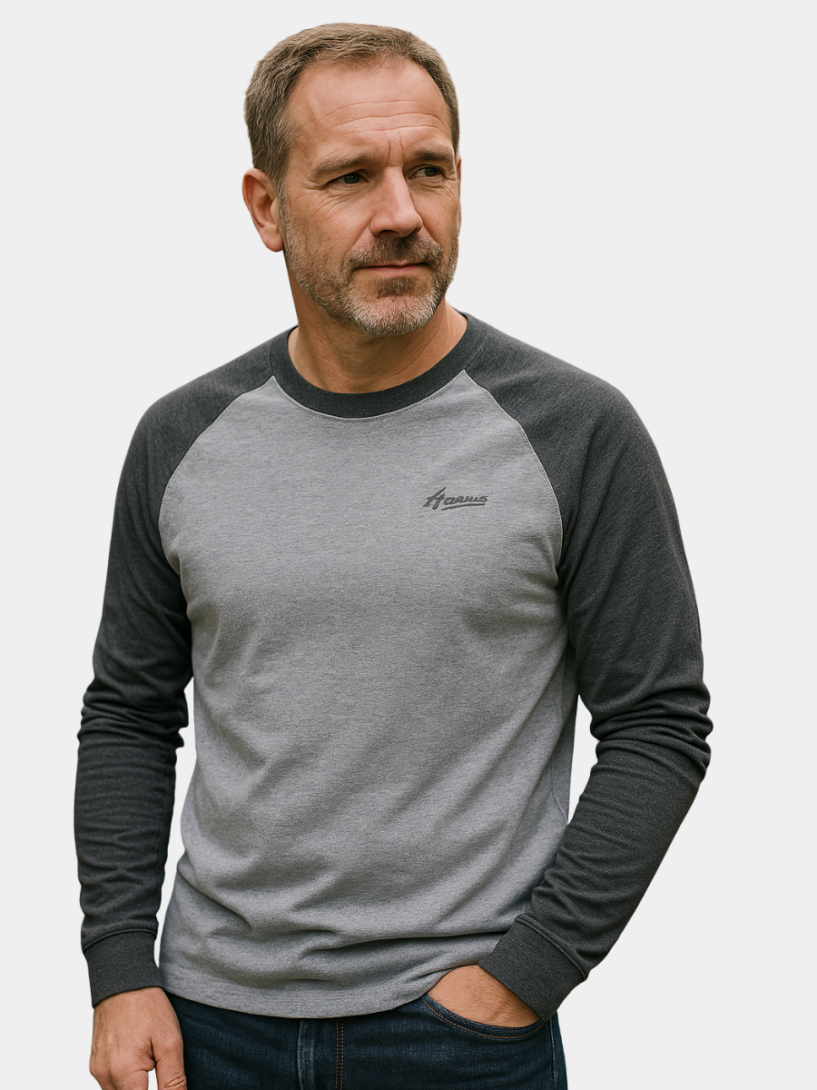 T-shirt manches longues raglan ajusté