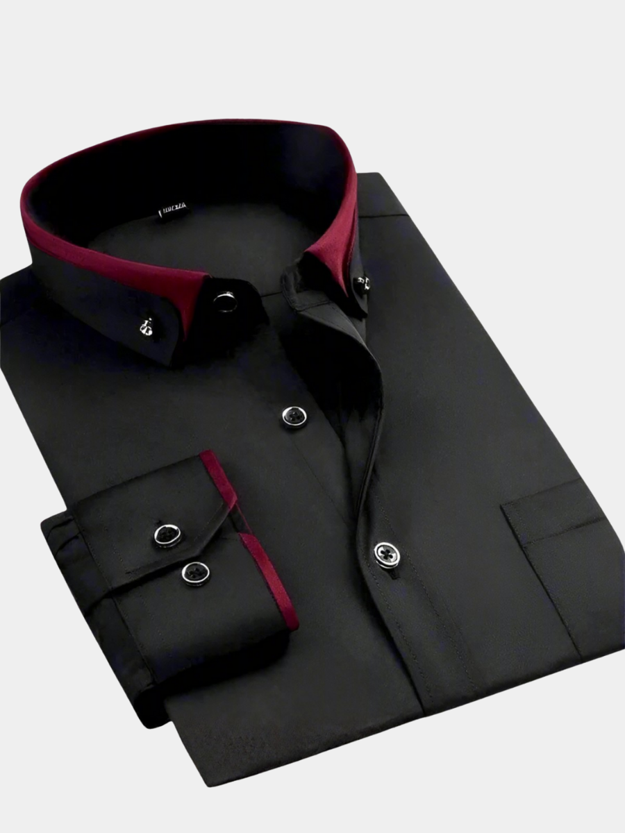 Chemise classique manches longues à la finition soignée homme – Aubagne