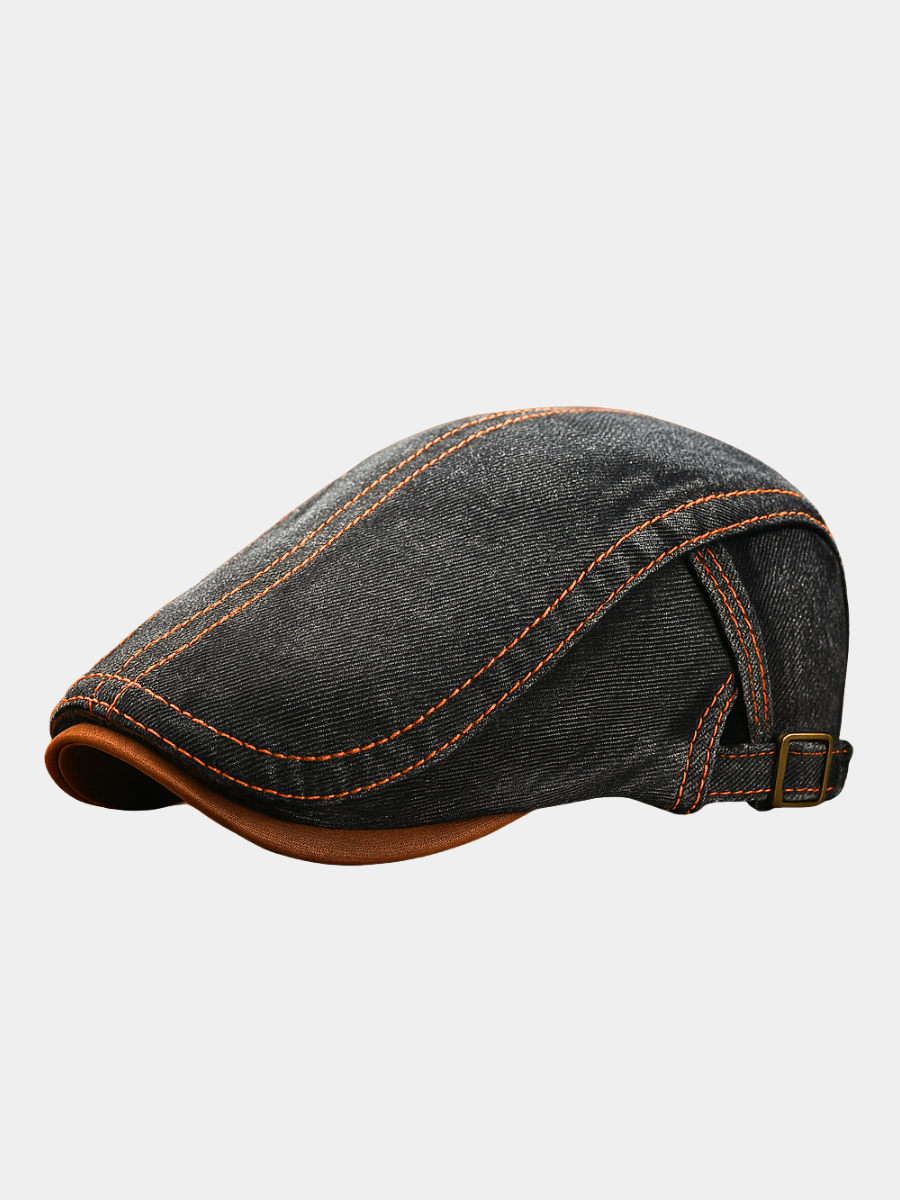 Casquette en denim héritage visière style sobre et élégant homme – Châtillon