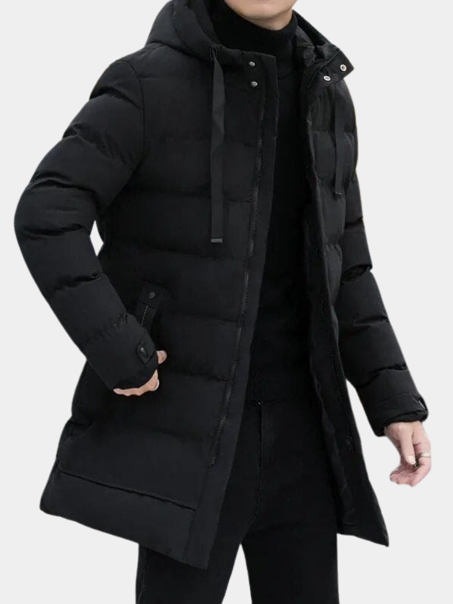 Veste d'hiver élégante chaude au chic discret au style intemporel homme – Névache