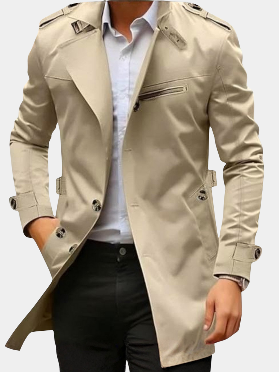 Veste mi-saison épurée pour homme