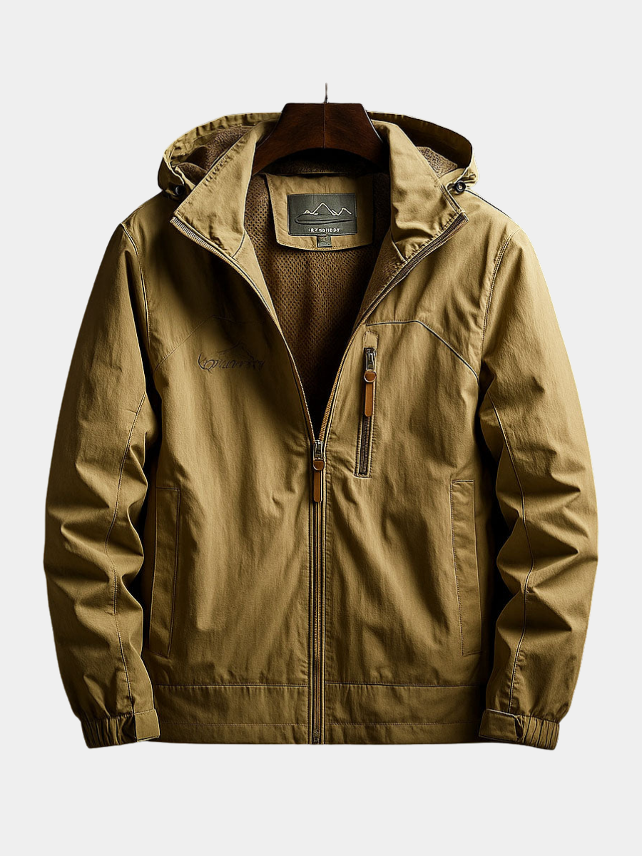 Veste coupe-vent légère zippée