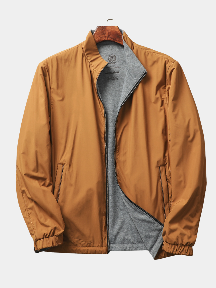 Veste réversible face lisse et polaire