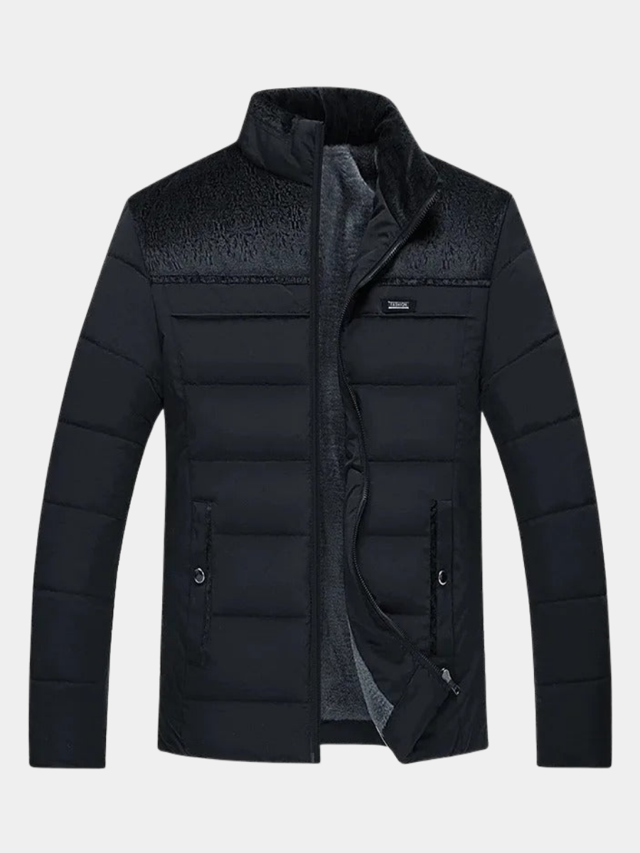 Veste d'hiver doublée polaire