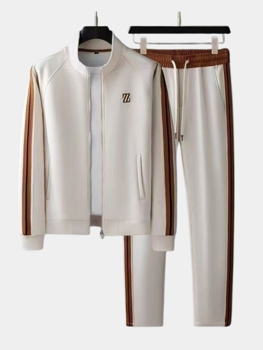 Costume sportif deux pièces veste et pantalon souple homme – Volnay