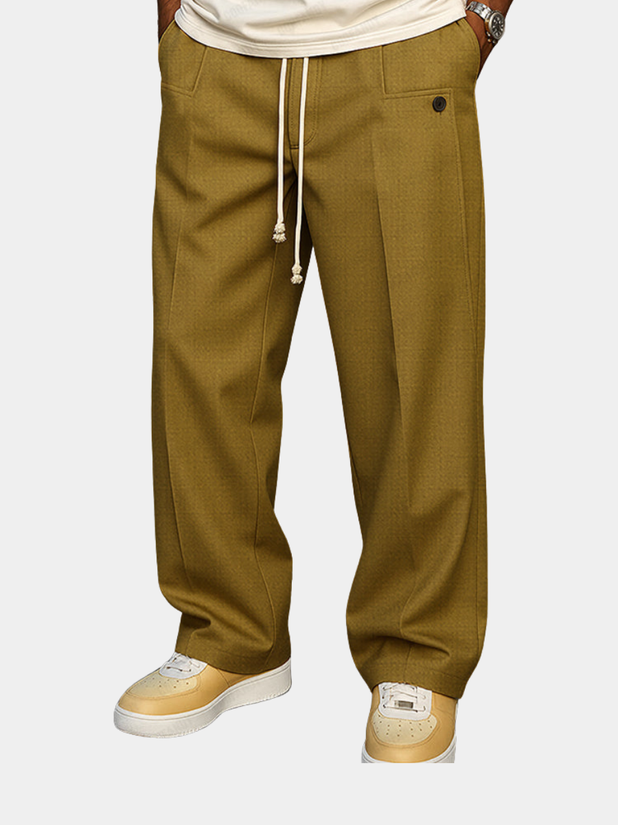 Pantalon élégant coupe droite pour le quotidien homme – Mondovi