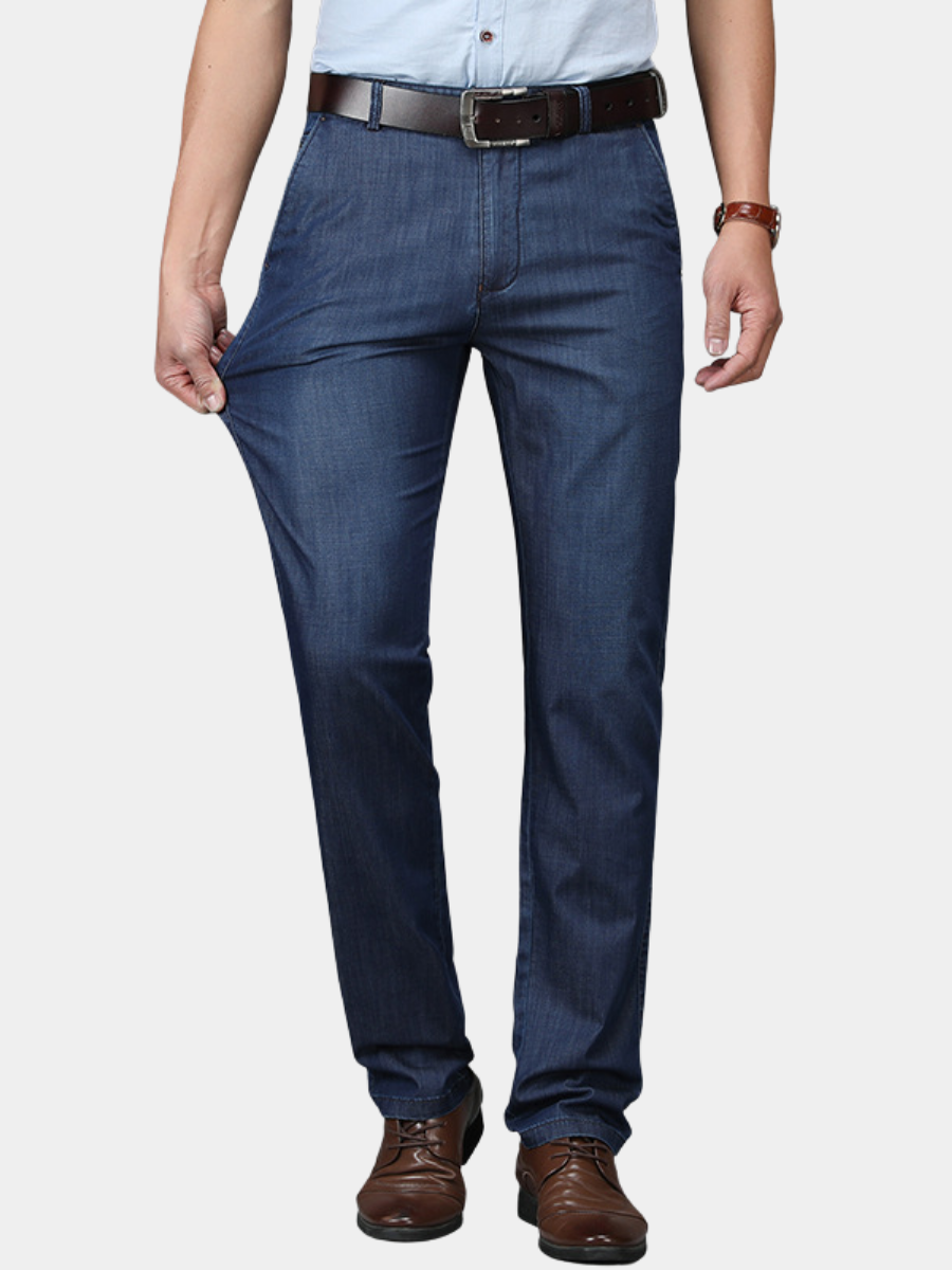 Jean en denim extensible coupe classique homme – Courseulles