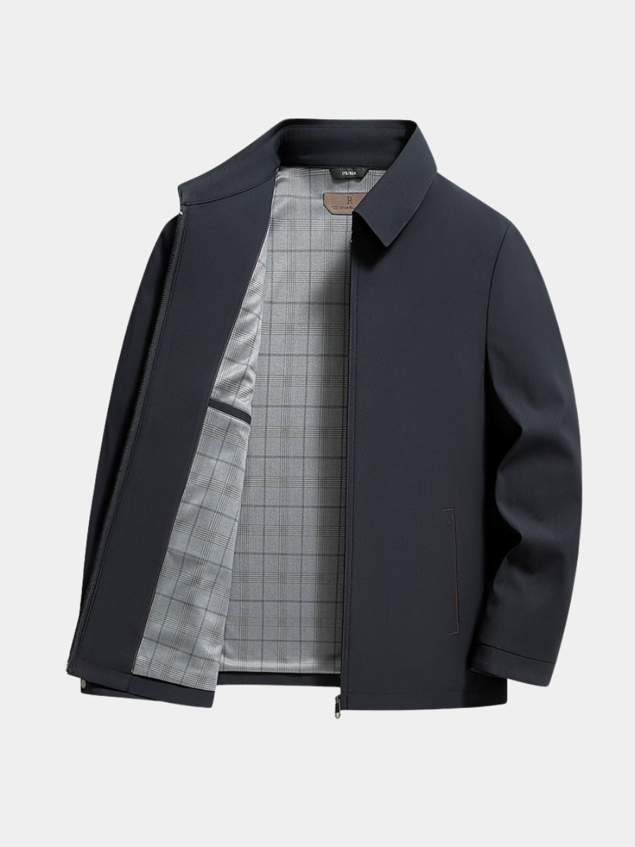 Blazer à revers au toucher fluide