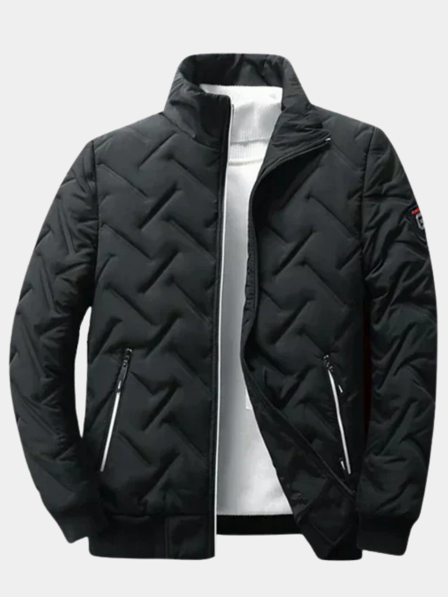 Veste d'hiver doublée coupe ajustée