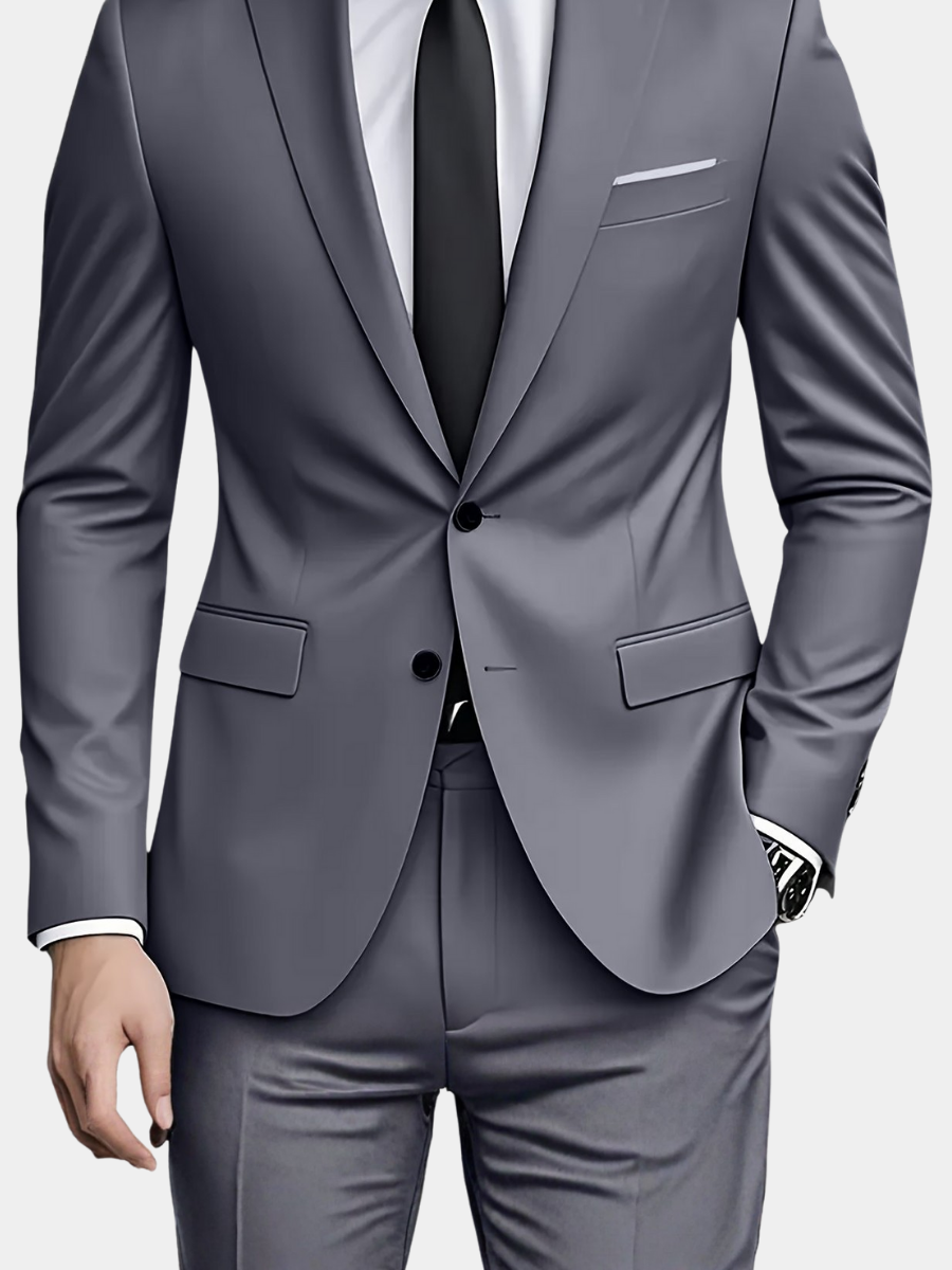 Costume moderne deux pièces pour le travail au style intemporel homme – Rapp