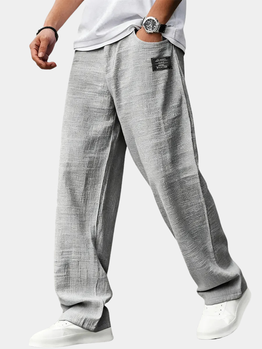 Pantalon fluide à jambe large
