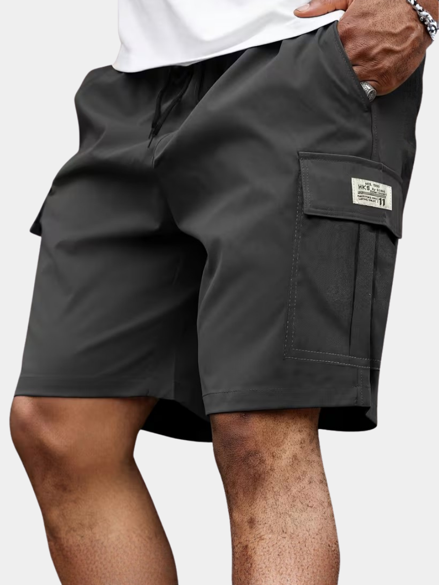 Short cargo multipoches coupe confortable